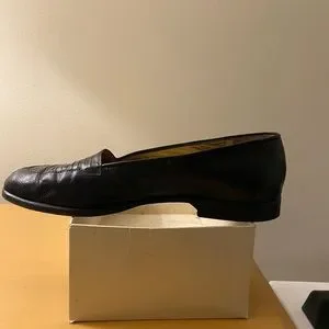 Walter Steiger Black Woven Leather Loafers Walter Steiger | Shoes | Walter Steiger Vintage Black  main image 3